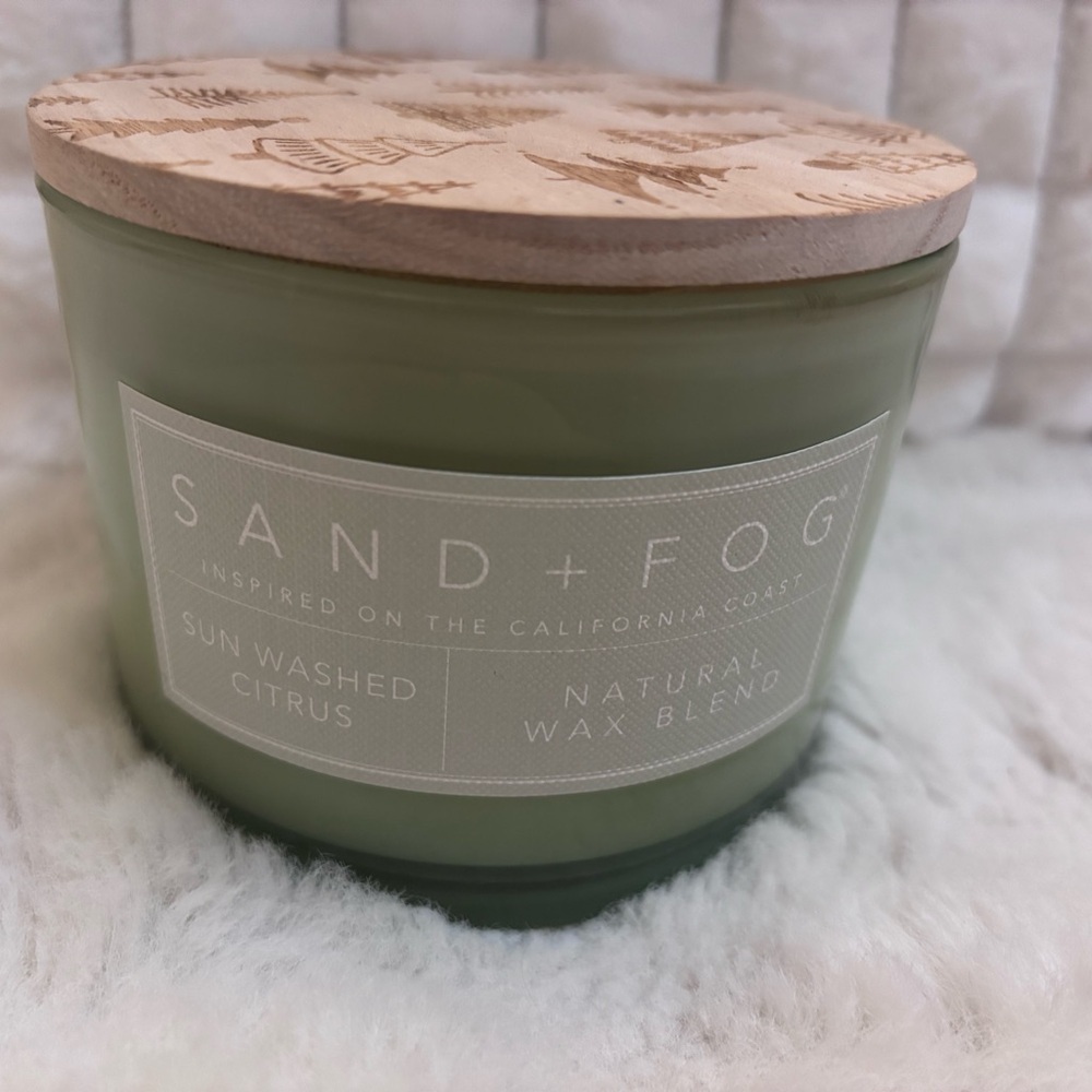 Sun Washed Citrus Candle - Green